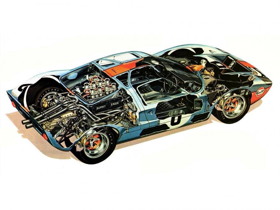  Ford GT40 (Mk II) 1965 года  (фото 95 из 118)